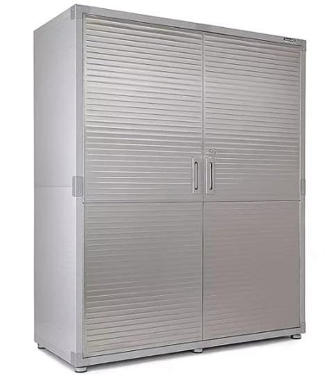 Solid Stainless Steel Lockable Extra Wide MEGA Storage 